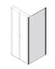 sanibel 3001-Trennwand WP L/R für Pendeltür TP2W 900x2000mm SWM/ESG