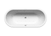 KA BW CLASSIC DUO OVAL Mod.111 BODY & SOUL,1800x800mm,alpinweiß matt,li,alpwm