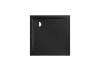 Duschfläche 100x100x2,5cm more4YOU, schwarz matt
