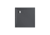 Duschfläche 100x100x2,5cm more4YOU, cool grey 80