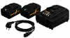 REMS Power-Pack 22V, 5,0Ah Akku x2 +Ladegerät 230 V, 290W