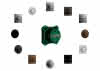 HG Thermostat UP ShowerSelect Comfort E Fertigset 2 Verbraucher MW