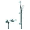 GROHE THM-Brausebatterie Grohtherm 500 34796_1 mit Brausegarnitur 600mm chrom