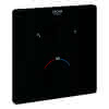 GROHE THM-Brausebatt. Grohtherm 102209 2 Abg. FMS für 35604 eckig matt black