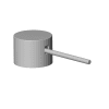 DO Griff für Waschtisch Wand ERSATZTEILE 90206602200 D 45 x 33 x115 mm Chrom