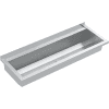 AR Waschrinne, PLANOX, Edelstahl, W.-Mont., 1000x210x442 mm, m. Arm-bank