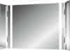 AS Satino-S2 LED-KLAPP-Leuchtspiegel Breite 80 x Höhe 80 cm (K25)