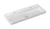HG Aufsatzwaschtisch ge Xelu Q we 1200x480mm m.2 Hahnl.o.Überl.SmartClean