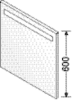 BB Leuchtspiegel (SIGP050) Sys30, 26x500x600, PG1