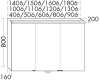 BB Spiegelschrank (SPRS120) Sys30, 200x1206x800, PG1