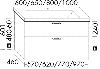 BB WT-Unterschr. (WYLG077) Sys30, 460x770x600, PG3