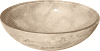 GD Aufsatzb.Luna 45,#LUNA45SN Sand, D45,0 x H17,0