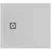 IS Rechteck-Brausewanne Ultra Flat S + 1000x900mm Abl.25cm Mitte/Seite Weiß