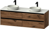 DU Sivida WTU Wandh.,f.Kons.m. ASB 2, SB K 4,1600x552x505mm,Eiche Marmoriert