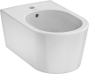 HG Wand Bidet EluPura S 540 mm mit Hahnloch u.Überlauf SMC weiß