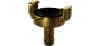 ASW Schlauchstück mit Schnellkupplung MS roh NW 40mm für Schlauch 11/4",Nr.805014