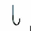 RZ Rinnenhalter, kurz 280 x 25 / 6 mm, PPSG, Neues Modell