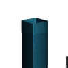 RZ Regenfallrohr, quadratisch 0,80 x 120 x 2.000 mm, PPBG