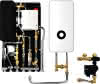 BOSCH Wohnungsstation FLOW7002 45 MHPS gemischt, 45 kW, Edelstahl