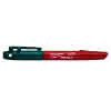 INKZALL Marker Set 4 teilig feine Spitze schwarz, rot, blau, grün