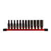 Schlagnuss Set 1/4" SHOCKWAVE 12 tlg 
