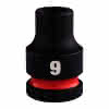 SHOCKWAVE Schlagnuss 1/2" kurz 9 x 38 mm 