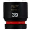 SHOCKWAVE Schlagnuss 1" kurz 39 x 65 mm 