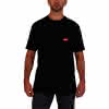 Arbeits T Shirt WTSSBL XXL chwarz mit UV mit UV Schutz