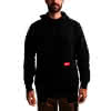 Kapuzen-Pullover schwarz WHMWBL-XXL 