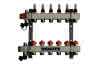 SCHÜTZ Dynamischer HK-Verteiler 90-3 für 6 HK aus Edelstahl, Länge 370 mm