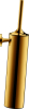 DU Starck T Bürstengarnitur, Gold Polier t, Wandhängend, 80x80x435