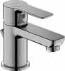 DU D-Code Einhebel-WT-Mischer S, m. Zugs t.FreshStart,MinusFlow Chrom Hgl