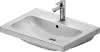 DU D-Code 2.0 WT 650x480mm,m.ÜL,m.HLB 1 Hahnloch, Weiß