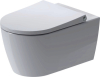 DU WWC-Set HygieneFlush 570 mm Bento Wei ß HYG,m.WC-Sitz Weiß m.Absenka.