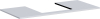 HG Konsole Xilesa E 1180x550mm m.Ausschnitt mittig f.Aufsatzwasch.ge MW