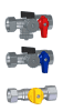 RE Kugelhähne 3/4Z Heizung/Gas Anschlussset Aufputz Heizung/Gas 3/4Z