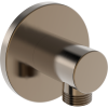 HA Wandanschlussbogen HANSA 5118 Ros. rund G1/2 DN15 Bronze gebürstet