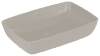 VB Aufsatzwaschbecken Artis 417258 580x3 85x130mm Rechteck Almond CeramicPlus