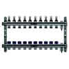 REHAU Verteiler HKV-D Easyflow Edelstahl 10 Kreise,mit Durchflussanzeige min/max