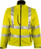 Warnschutz-Softshelljacke Gr.S gelb PREVENT