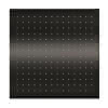 LIVING SPA Slim-Regenbrause 300x300mm Black Steel