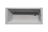 Badewanne PU NE ST 160x70cm, more4YOU, weiß, PE