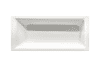 Badewanne PU NE ST 170x75cm, more4YOU, weiß