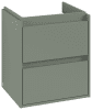 VB Waschbeckenunterschränke Skyla C79300 522x596x424mm Eckig Soft Green