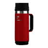 PACKOUT Isolierbecher 530 ml mit Griff rot mit Trinkdeckel