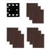 Schleifblatt-Set Netz 115x107 mm 10 tlg 