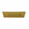 KLUDI-ASANA 600 x 300 mm Kopfbrause Regen & Wasserfall Br. Gold PVD