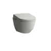 LF WC-Sitz+Deckel CLEANET PRO LITE Spülrandloses Wand-WC, weiß