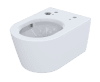 TOTO RP Wand-WC randlos rev. Befest.matt Weiss, Tiefspüler für RX u. RW WASHLET