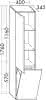 sanibel-Hochschrank FLEX PLUS HSPG040L links 400x1760mm Nussbaum S-Line